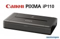Máy in Phun Xách tay di động Không dây Canon IP110 - Không dây - Không Pin