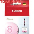 Mực in Phun màu Canon CLI 8PM (Photo Magenta) - Màu đỏ nhạt - Dùng cho Canon Pro9000,9000II, Pixma 6600P