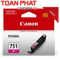 Mực in Phun màu Canon CLI 751M (Magenta) - Mực đỏ - Dùng cho Canon IP 7270/ MG 5470/ MG 6370/ MG 7570/ IX 6770/ IP 8770