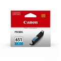 Mực in Phun màu Canon CLI 651C (Cyan)  - Màu xanh - Dùng cho Canon IX6860