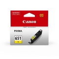 Mực in Phun màu Canon CLI 651Y (Yellow) - Màu vàng - Dùng cho Canon IX6860