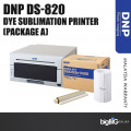 Máy in ảnh giấy nhiệt DNP DS820 in được khổ A4 (in ảnh lấy ngay khổ 20x25cm và 20x30cm) - Hàng trưng bày