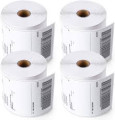 Giấy in Tem Nhãn Decal Nhiệt 100x150mm (cuộn 350 tem) - Giấy in đơn hàng Shopee, Tiktok, Lazada, TMĐT...