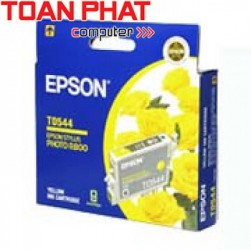 Mực in Phun màu PSON T054490 Yellow - Mầu vàng - Dùng cho máy in EPSON Stylus Photo R-800,1800 