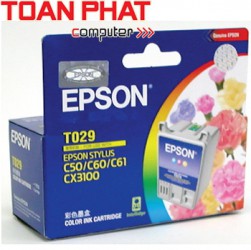 Mực in Phun màu Epson C13T029091- dùng cho máy Epson C60/C61/CX3100