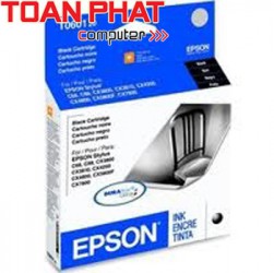 Mực in Phun màu Epson T0761 - Black - Màu Đen - Dùng cho máy Epson C63/85/CX3500