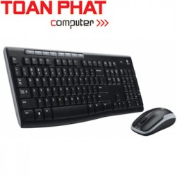 Keyboard + Mouse Logitech không dây MK260