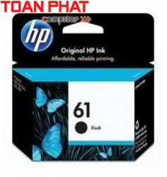 Mực in Phun màu HP 61 Black (CH561WA) - Màu đen - Dùng cho máy HP Deskjet 1000, 2000, 1050, 2050