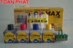 Hệ thống dẫn mực ngoài - Bộ dẫn mực Comax 4 màu - cho máy in Canon IX4870 (đã bao gồm mực)