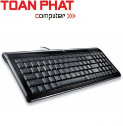 Keyboard Logitech Ultra Flat Keyboard Dark Shine - Combo - FE