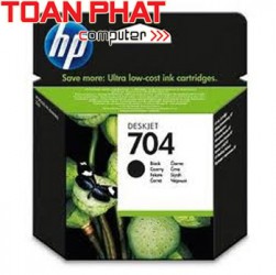Mực in Phun màu HP704 (CN692A) - Dùng cho máy Deskjet 2060 K110 - Mực đen