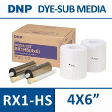 Giấy in ảnh nhiệt 4R cho máy DNP DS-RX1HS (máy không có màn hình) khổ 10x15cm (4x6")