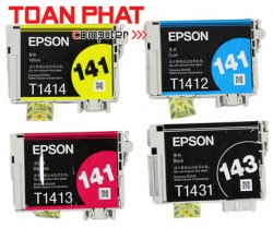 Mực in phun màu Epson T1411 - màu đen - dùng cho máy Epson ME32 / 320/ 340/ 82WD/ 535/ 620F/ 900WD/ 960WD
