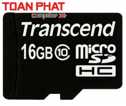 Thẻ nhớ Micro SDHC Class10 Transcend 16gb