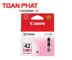 Mực in Phun màu Canon CLI 42PM (Photo Magenta) - Mực màu đỏ nhạt - dùng cho Canon Pixma Pro 100