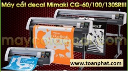 Máy cắt chữ Decal Mimaki CG-60 SRIII - Cắt được Decal tem xe, chức năng bế chính xác sản phẩm cần cắt