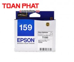 Mực in phun màu Epson T159 Gloss Optimiser Cartridge (C13T159090) - SP R2000