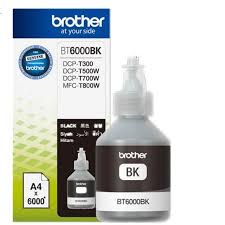 Mực nước in Phun màu Brother BT6000BK - Màu đen - Dùng cho máy in Brother DCP T300, T700, T800