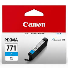 Mực in Phun màu Canon CLI 771C (Cyan) - Màu xanh - Dùng cho máy in Canon MG7770 / MG6870 / MG5770/ TS8070