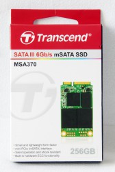 Ổ cứng thể rắn Transcend Transcend mSATA3 (TS256GMSA370) - 256GB S-ATA3 (Đọc 550MB/s; Ghi 320MB/)   