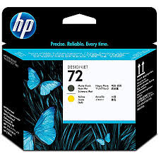 Đầu phun HP72 Matte Black / Yellow (C9384A) Printhead - Màu Đen mờ và Vàng - Dùng cho máy in HP T790/ T795/ T770/1120/1200/1300