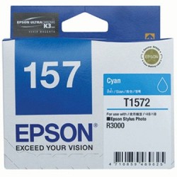 Mực in Epson 157 (T157290) Cyan Ink Cartridge (R3000) - Màu xanh