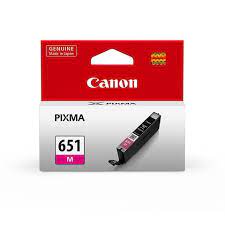 Mực in Phun màu Canon CLI 651M (Magenta) - Màu đỏ - Dùng cho máy in Canon IX6860