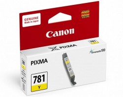 Mực in Phun màu Canon CLI 781Y (Yellow) - Mực vàng - Dùng cho máy Canon TS707, Canon TS6370, Canon TS9120, Canon TS9170, Canon TS9570