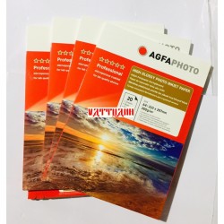 Giấy in ảnh AGFA Premium Photo Paper RC Glossy 270g - Khổ A4