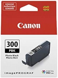 Mực in Phun màu Canon PFI 300PBK Photo Black (4193C001)- Mực màu Photo đen - Dùng cho Canon Pixma Pro 300