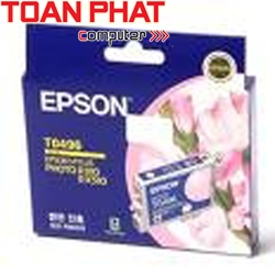 Mực in Phun EPSON T0496 - Màu Đỏ nhạt cho máy in Epson R210, R230, R310, R350, RX-510, RX630, RX650
