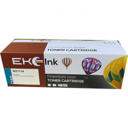 Mực in Ekoink Tương Thích Laser màu HP 206A (W2111A) - Màu xanh - Dùng cho máy in HP M255dw, HP M255nw, HP M283fdw, HP M283fdn