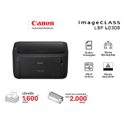 Máy in Laser đen trắng Canon LBP 6030B - Khổ A4 (thay thế Canon LBP 6030)