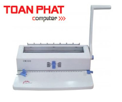 Máy đóng gáy xoắn SUPU CW300T - Lò xo sắt, lỗ hình chữ nhật, đóng 25 tờ/lần