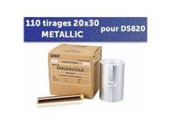 Giấy in ảnh và Băng mực DNP DS820 khổ A4 203 x 305mm (8x12" 20x30cm) - In được 110 ảnh