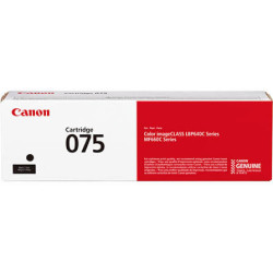 Mực in Laser màu Canon 075BK (Black) - Màu đen - Dùng cho máy 646Cdw/ 647Cdw/ MF664Cdw