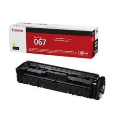 Mực in Laser màu Canon 067Y (Yellow) - Màu vàng - Dùng cho Canon LBP 631Cw, LBP 633Cdw, MF651Cw, MF655Cdw và MF657Cdw