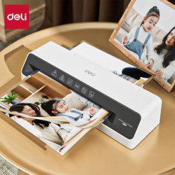Máy ép Plastic Deli ET100  - Khổ A4 