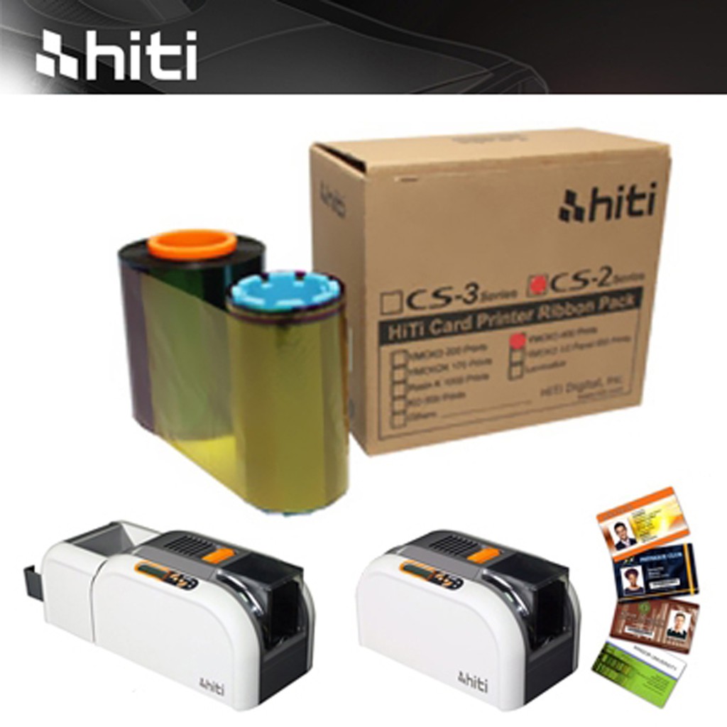 Băng mực màu Ribbon cho máy in thẻ nhựa HITI CS200E (CS200e series) - Giá tốt!